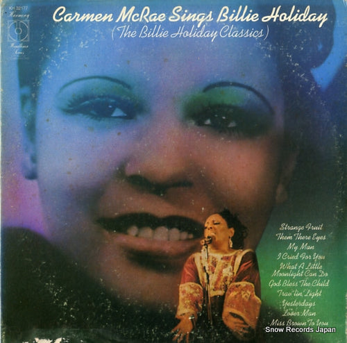 MCRAE, CARMEN sings billie holiday KH32177