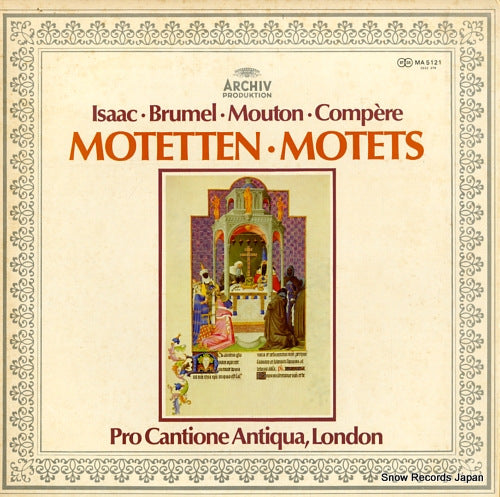 TURNER, BRUNO motetten motets MA5121