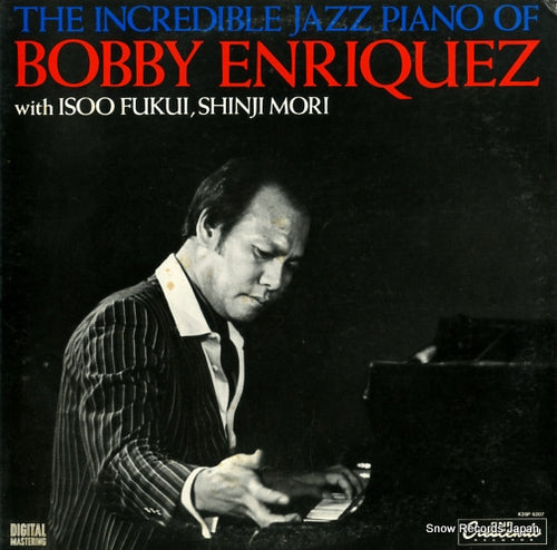 ENRIQUEZ, BOBBY the incredible jazz piano of bobby enriquez K28P6207