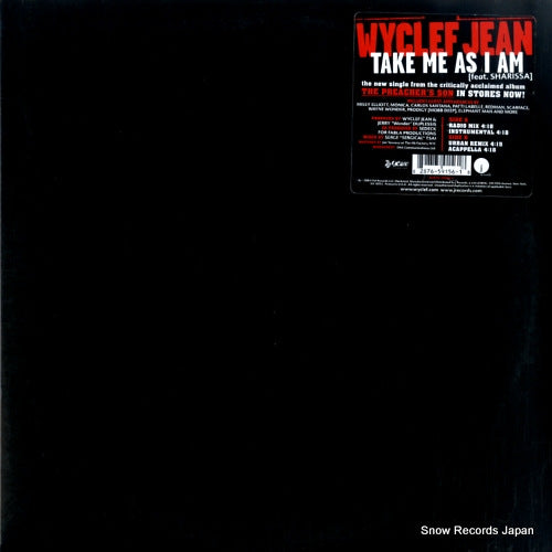 JEAN, WYCLEF take me as i am 82876-59156-1