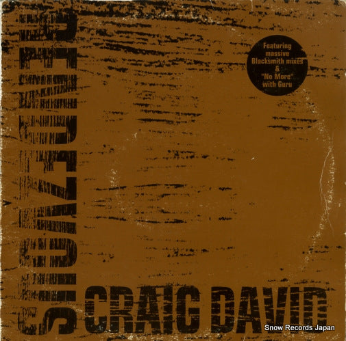 DAVID, CRAIG / GURU rendezvous/no more 12WILD36RBP