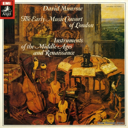 MUNROW, DAVID instruments of the middle ages and renaissance EAC-80555