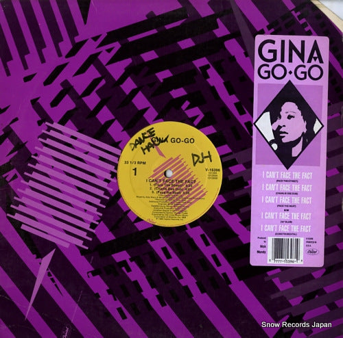 GINA GO-GO i can't face the fact V-15396