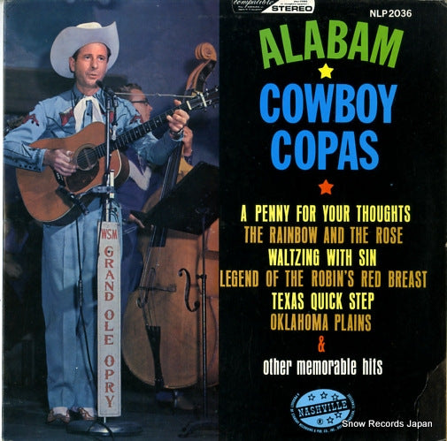 COPAS, COWBOY alabam NLP2036