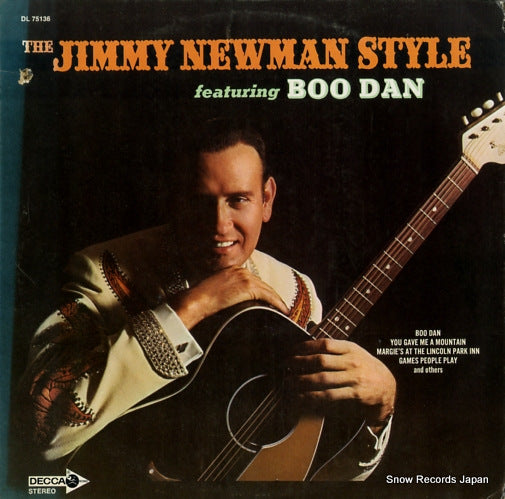 NEWMAN, JIMMY the jimmy newman style DL75136