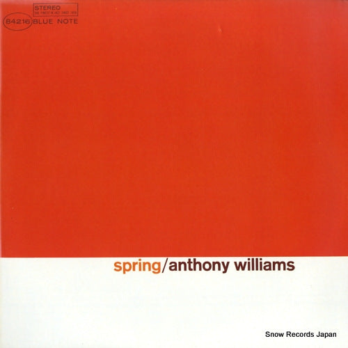 WILLIAMS, ANTHONY spring BST84216