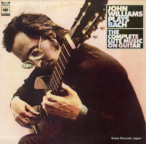 WILLIAMS, JOHN plays bach / the complete lute music on guitar SOCN24