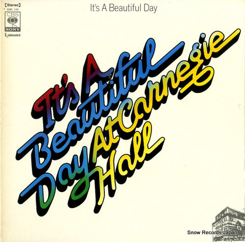 IT'S A BEAUTIFUL DAY at carnegie hall SOPL126