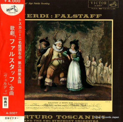 TOSCANINI, ARTURO verdi; falstaff A-3007