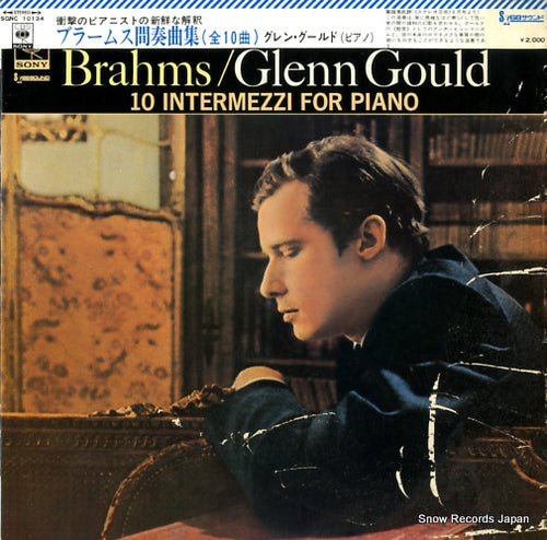 GOULD, GLENN brahms; 10 intermezzi for piano SONC10134