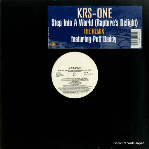 KRS-ONE step into a world (raputer's delight) the remix 01241-42463-1