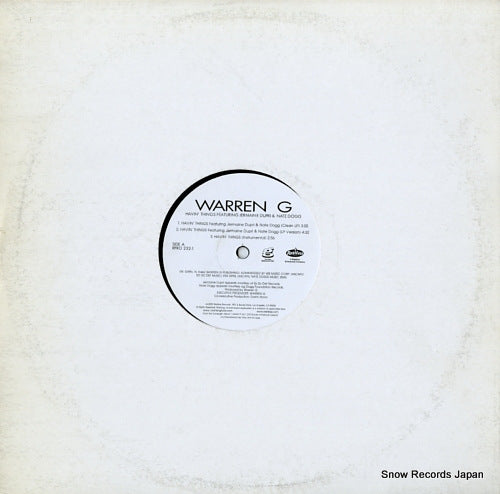 WARREN G havin' things RPRO232-1