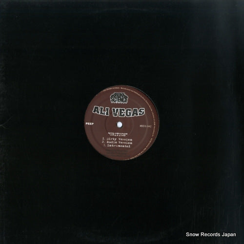 VEGAS, ALI critics / gangsta boogie BDS-942