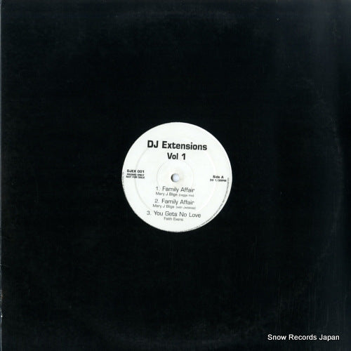 V/A dj extensions vol.1 DJEX001