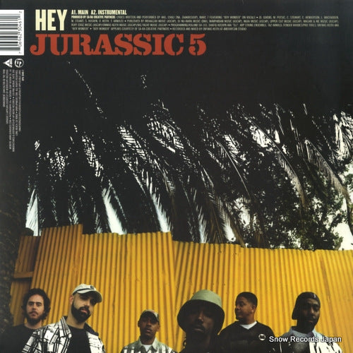 JURASSIC 5 hey / if you only knew UPA3046-1