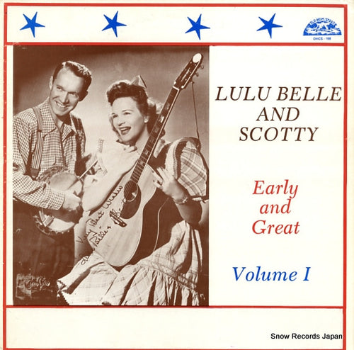 BELLE, LULU, AND SCOTTY early and great vol.1 OHCS168