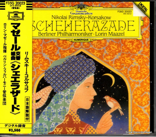 MAAZEL, LORIN korsakow; scheherazade F35G20023