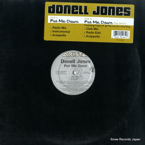 JONES, DONELL put me down 07822-15165-1
