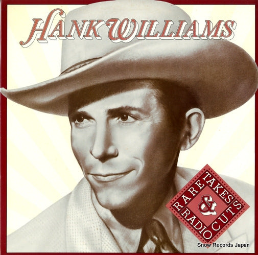 WILLIAMS, HANK rare takes & radio cuts 823695-1Y1