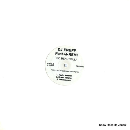 DJ ENUFF so beautiful CLE-001