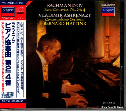 HAITINK, BERNARD rachmaninov; piano concertos no.2 & 4 F35L-20048