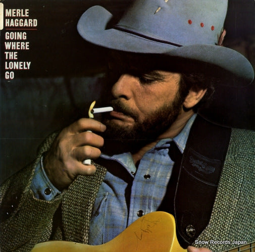 HAGGARD, MERLE going where the lonely go PE38092