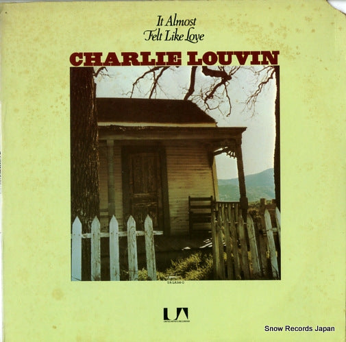 LOUVIN, CHARLIE it almost felt like love UA-LA248-G