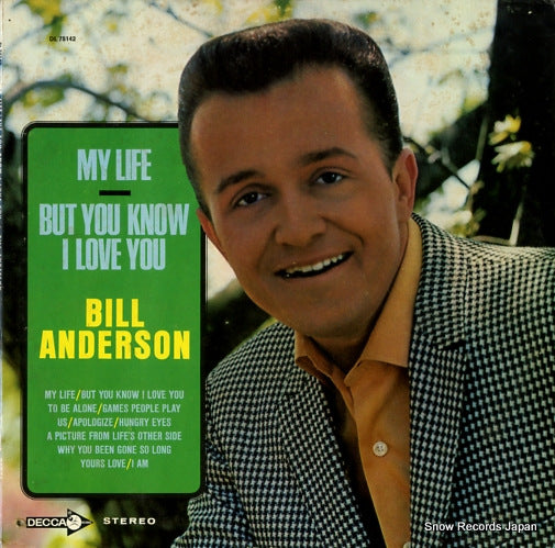 ANDERSON, BILL my life/but you know i love you DL75142