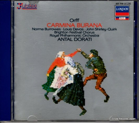 DORATI, ANTAL orff; carmina burana 417714-2