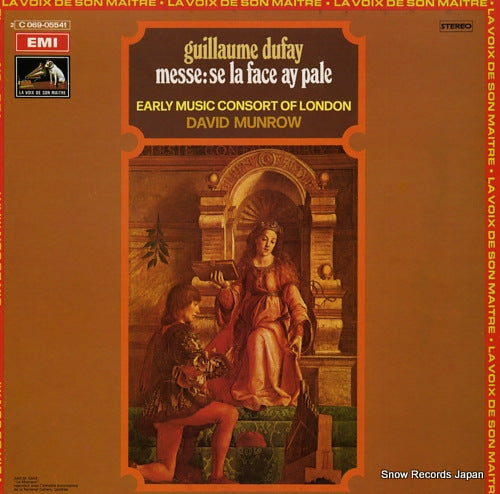 MUNROW, DAVID dufay; messe se la face ay pale 2C069-05541
