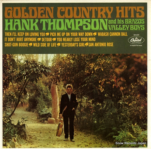 THOMPSON, HANK golden country hits SM-2089