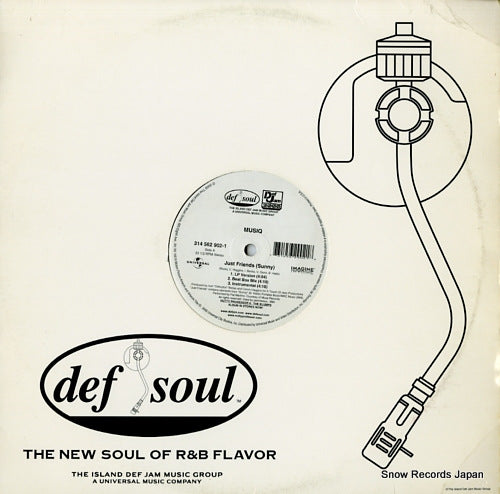 MUSIQ / METHOD MAN just friends (sunny) / even if 314562902-1