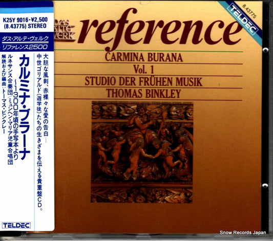 BINKLEY, THOMAS carmina burana K25Y9016 / 8.43775