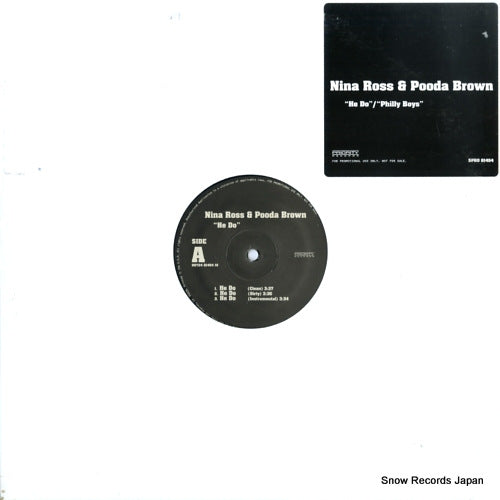 ROSS, NINA, AND POODA BROWN he do / philly boys 087248145410