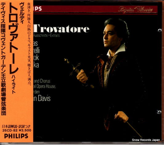 DAVIS, COLIN verdi; il trovatore 35CD-82 / 411447-2