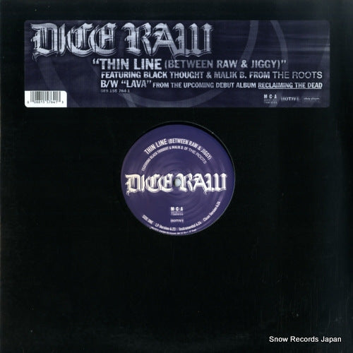 RAW, DICE thin line (between raw & jiggy) / lava MCA15773