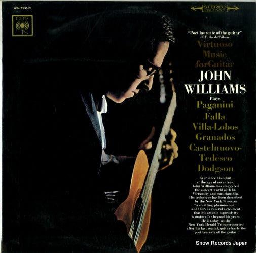 WILLIAMS, JOHN pagini; sonata OS-792-C