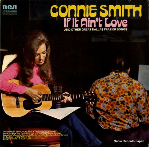 SMITH, CONNIE if it ain't love and other great dallas frazier songs LSP-4748