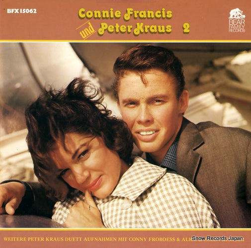 FRANCIS, CONNIE connie francis and peter kraus 2 BFX15062