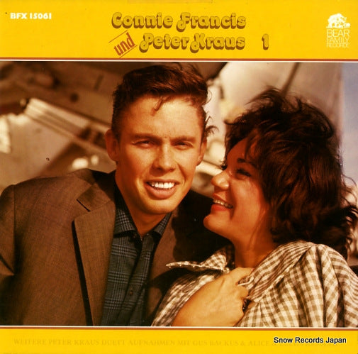 FRANCIS, CONNIE connie francis and peter kraus 1 BFX15061