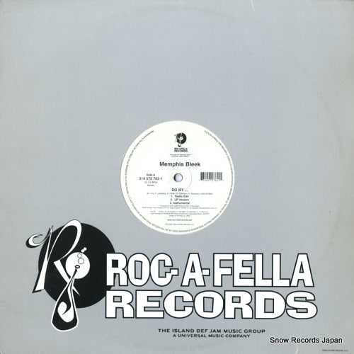 BLEEK, MEMPHIS do my... / i get high 314572762-1