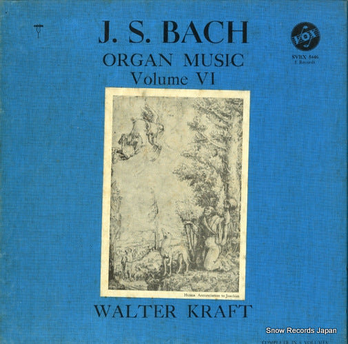 KRAFT, WALTER bach; organ music vol.6 SVBX5446