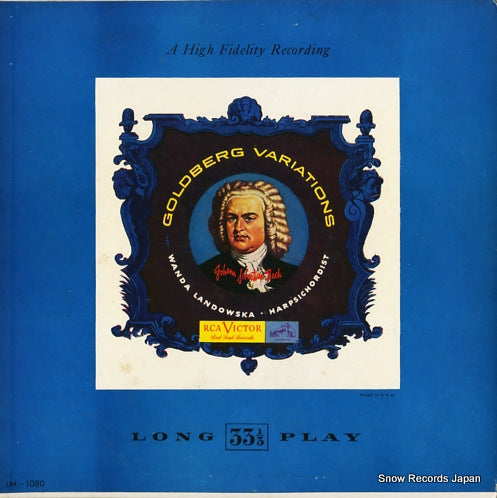 LANDOWSKA, WANDA bach; goldberg variations LM1080