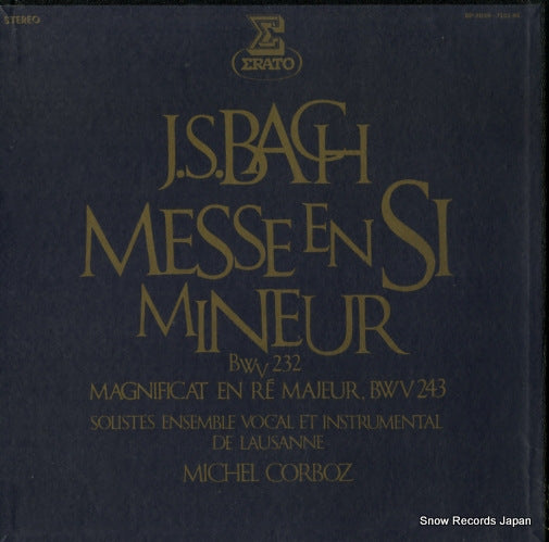 CORBOZ, MICHEL bach; messeensi mineur OP-7099