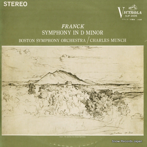 MUNCH, CHARLES franck; symphony in d minor SUP-2005