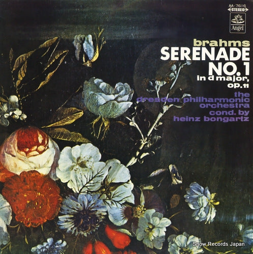 BONGARTZ, HEINZ brahms; serenade no.1 AA.7616
