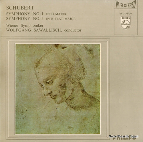 SAWALLISCH, WOLFGANG schubert; symphony no.1/no.5 SFL-7800