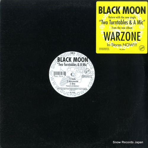BLACK MOON two turntables & a mic PVL53478