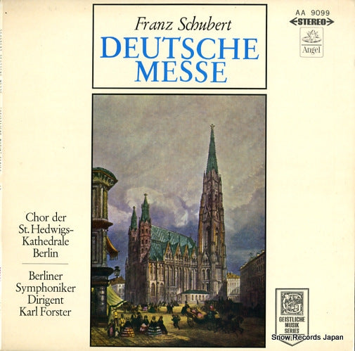 FORSTER, KARL schubert; deutsche messe AA9099