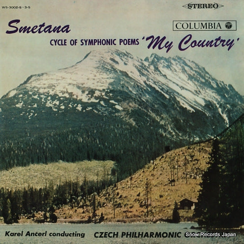 ANCERL, KAREL smwtanacycle of symphonic poems "my country" WS-3002-S